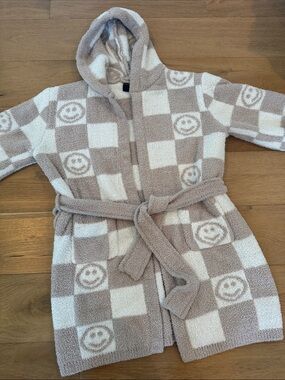 The Styled Collection x Tia Booth Plush Hooded Pajama Robe